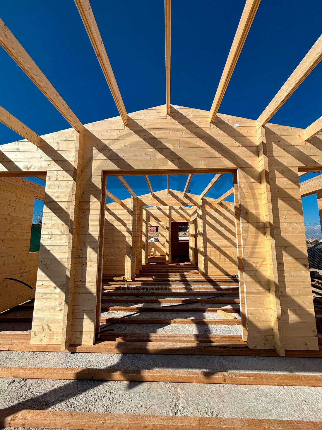 ¿Cuánto tiempo se tarda en construir una casa de madera?