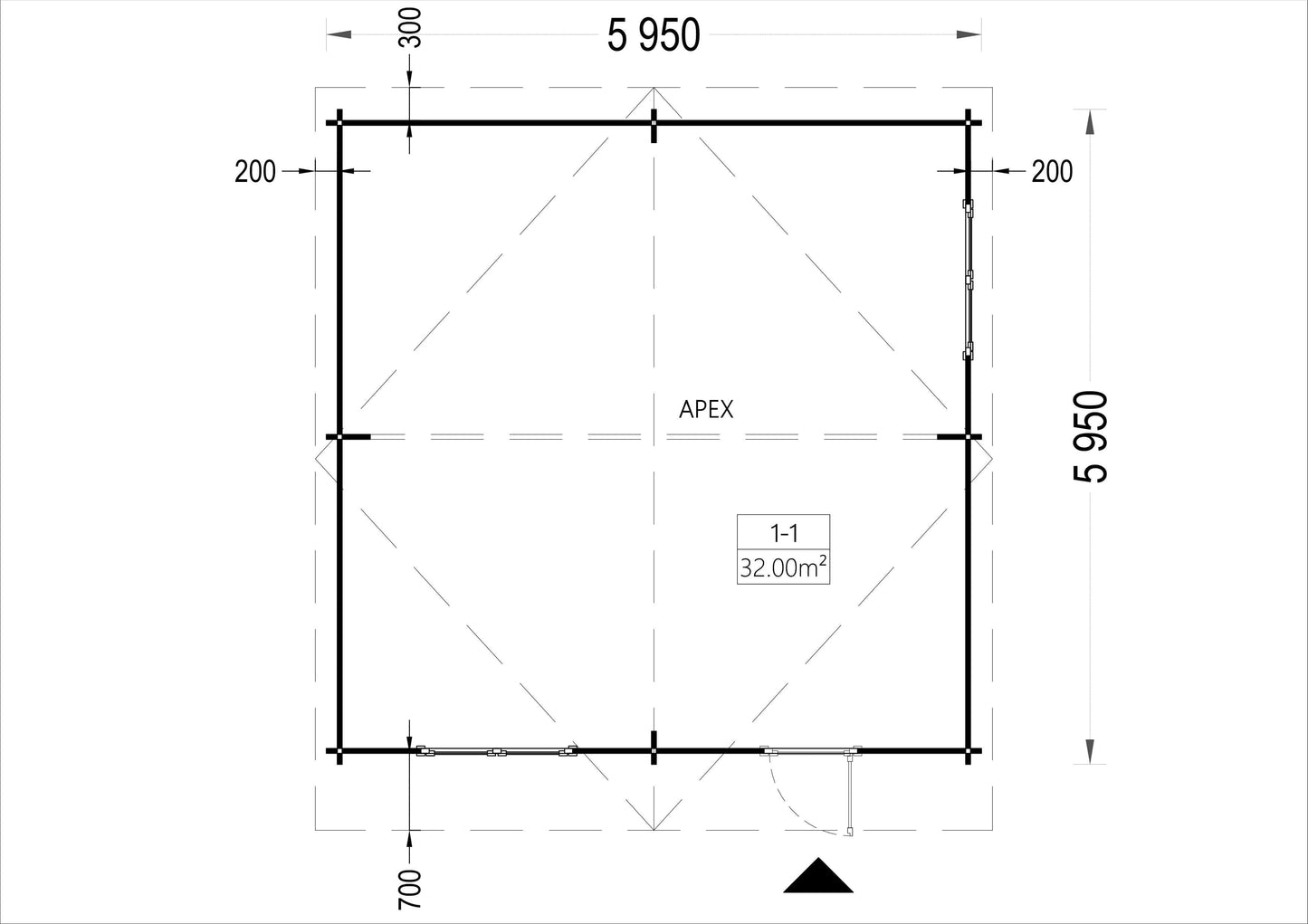 REUS HOUSE 6X6