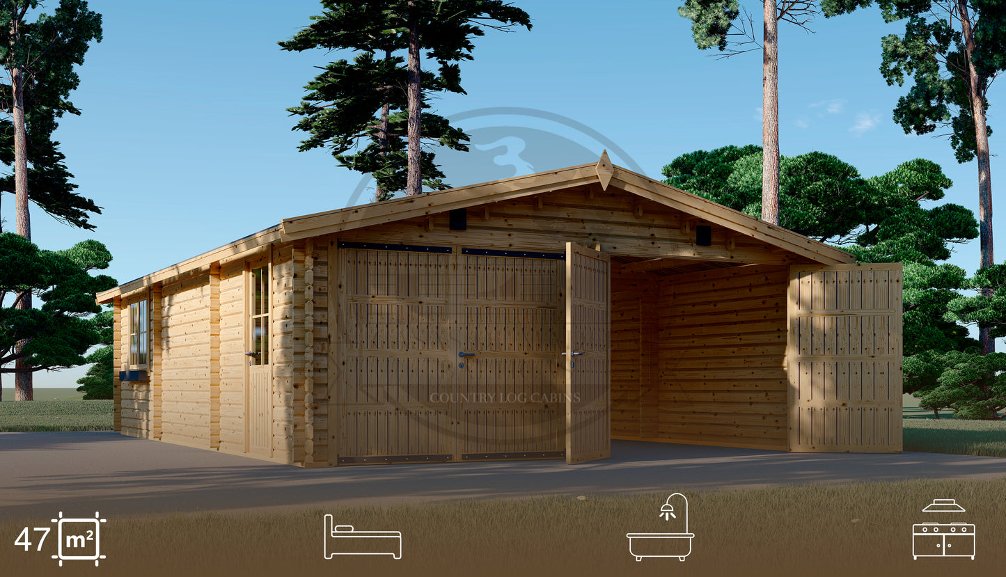 DOUBLE GARAGE 8.00 X 5.95