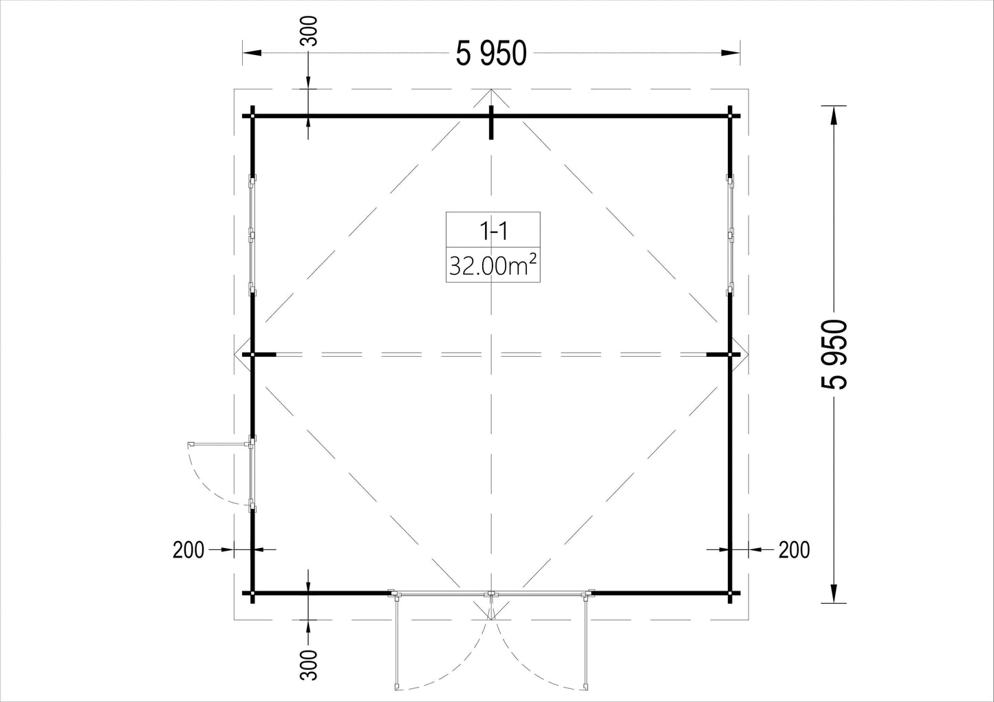 CLASSIC GARAGE 5.95 X 5.95