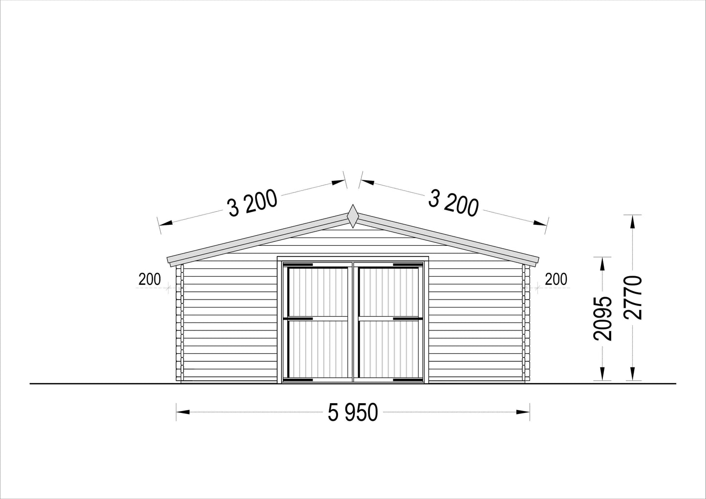 CLASSIC GARAGE 5.95 X 5.95