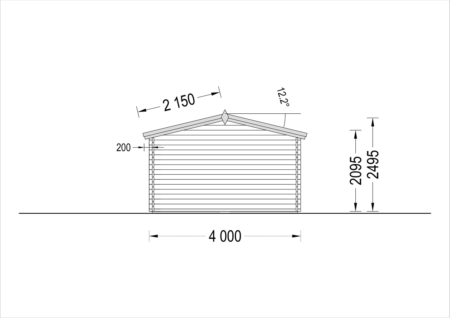 CLASSIC GARAGE 4.00 X 5.95
