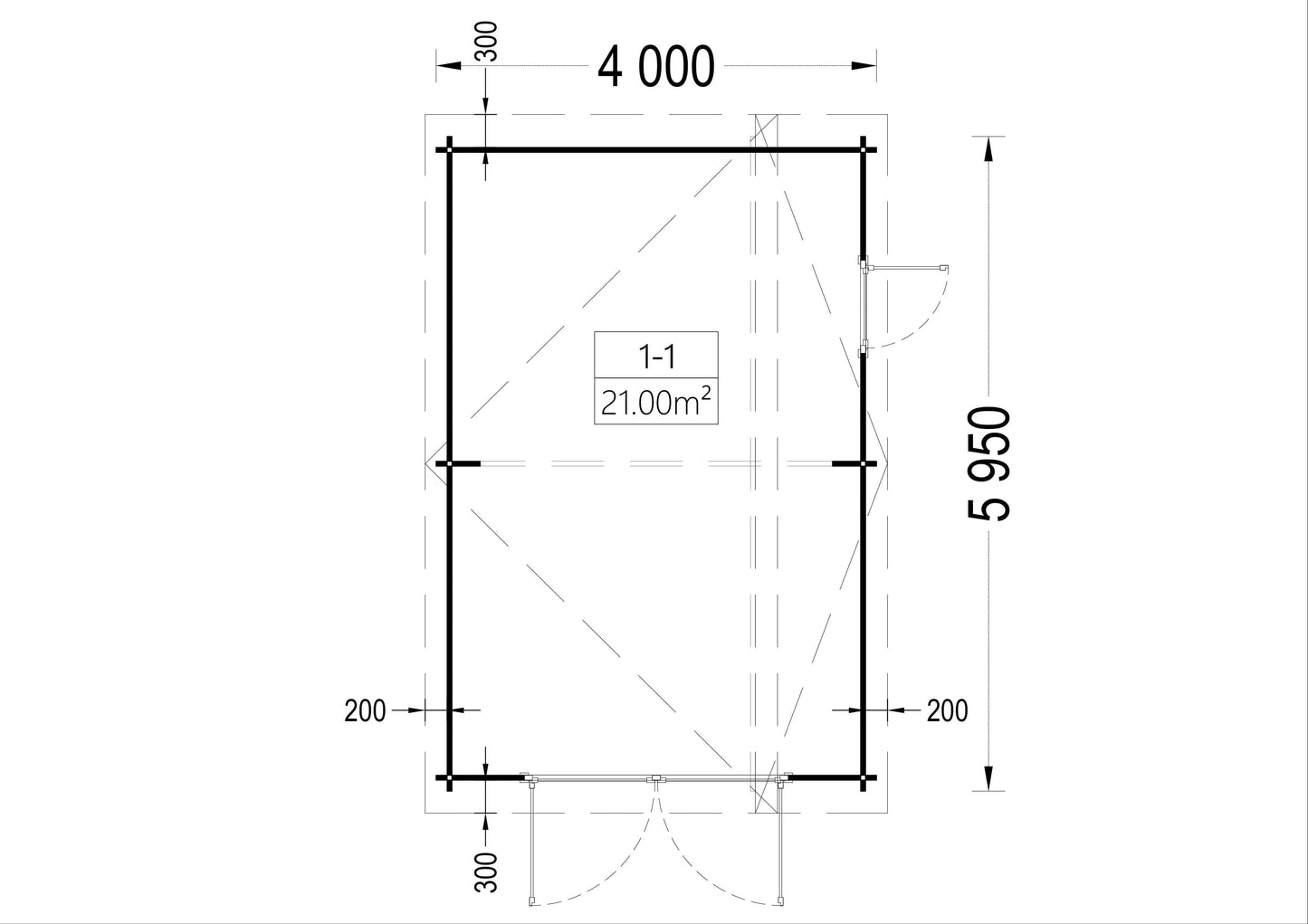 GARATGE LOVIN 5,95 X 4,00