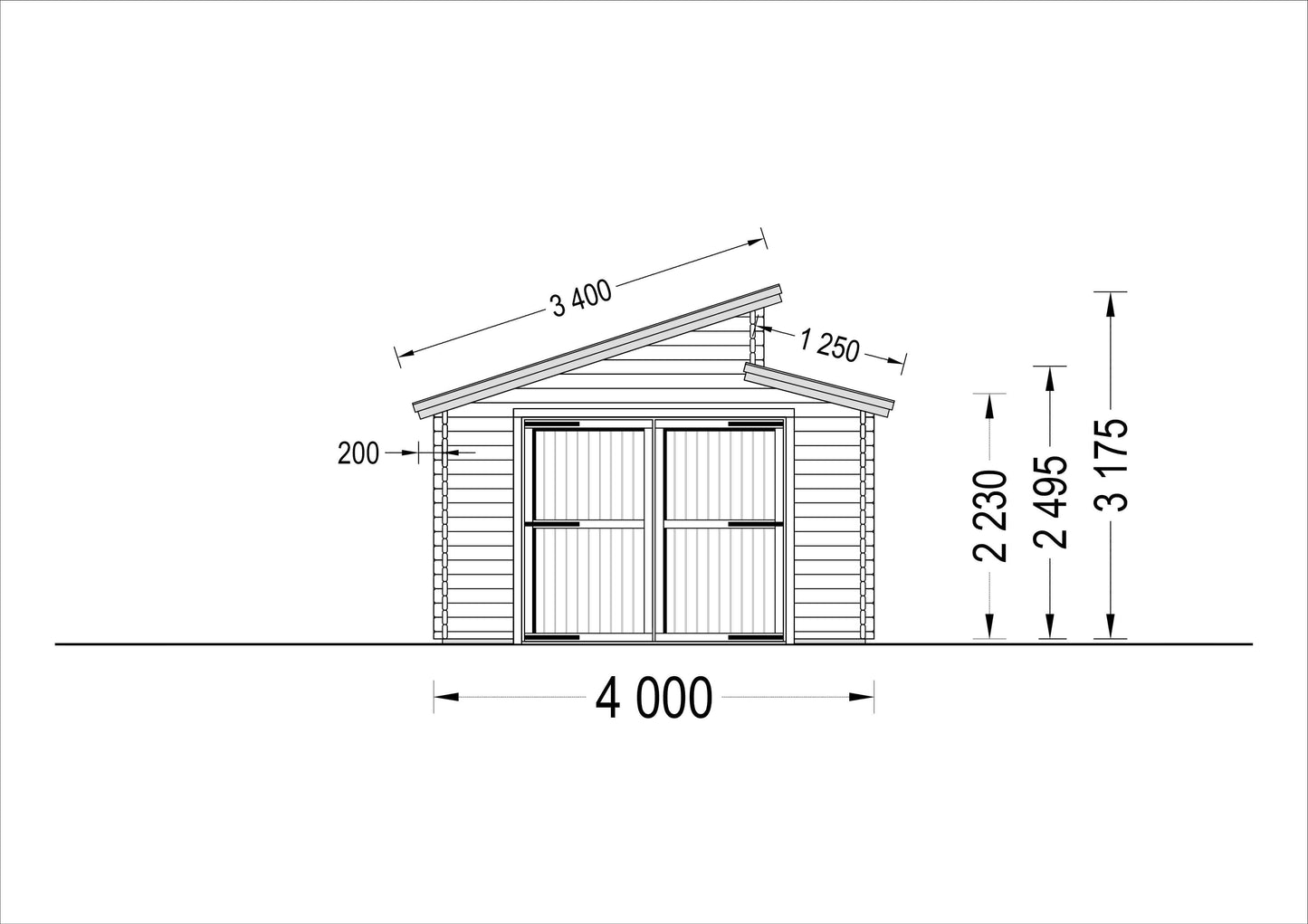 GARATGE LOVIN 5,95 X 4,00