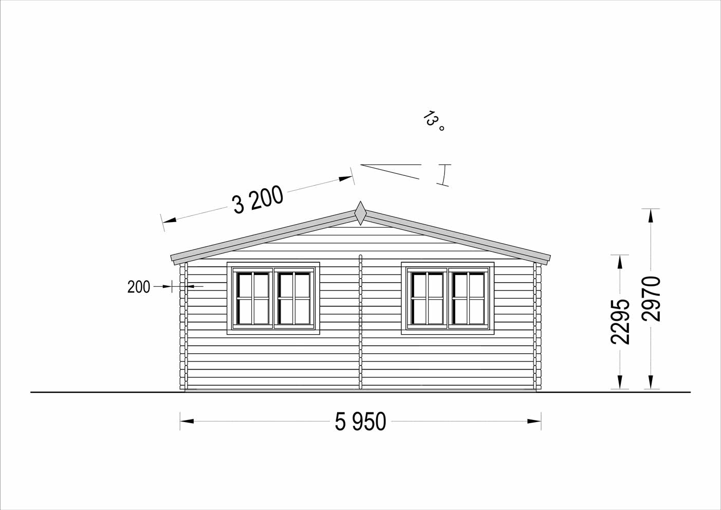 GARAJE TRIPLE 5,95 X 8,95