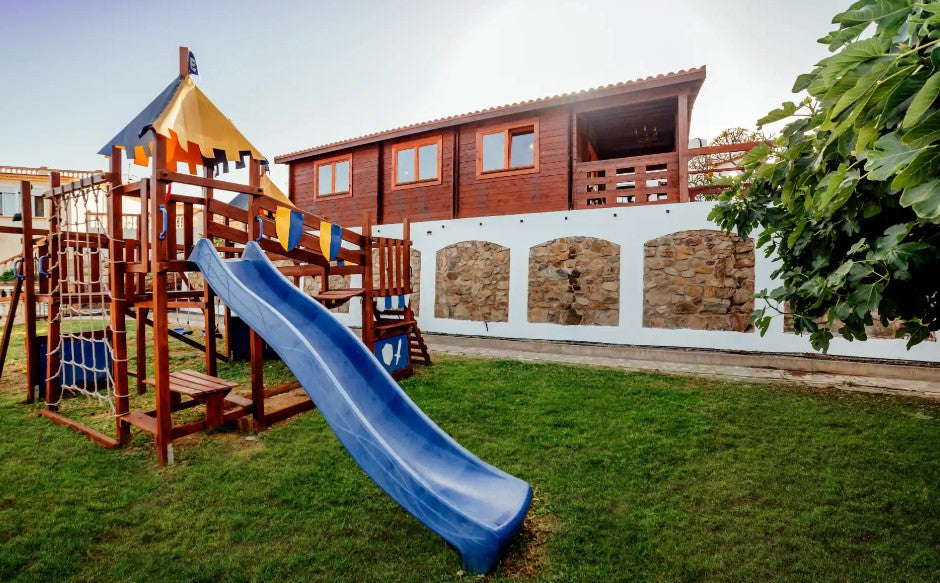 La loma, casa de madera en la Costa Tropical de Almuñécar