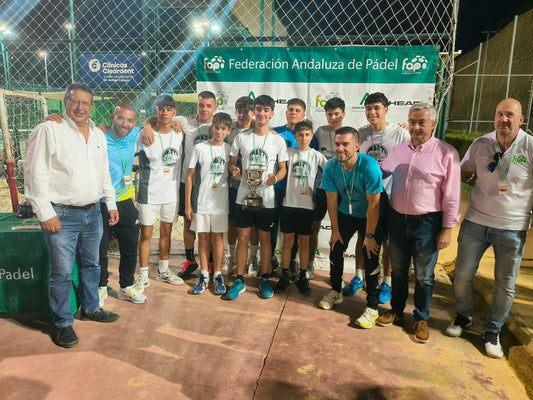 Jaén, ganadores del campeonato de Andalucía de pádel por provincias