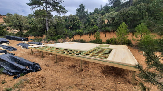 Rastreles de Madera Tratados con Autoclave