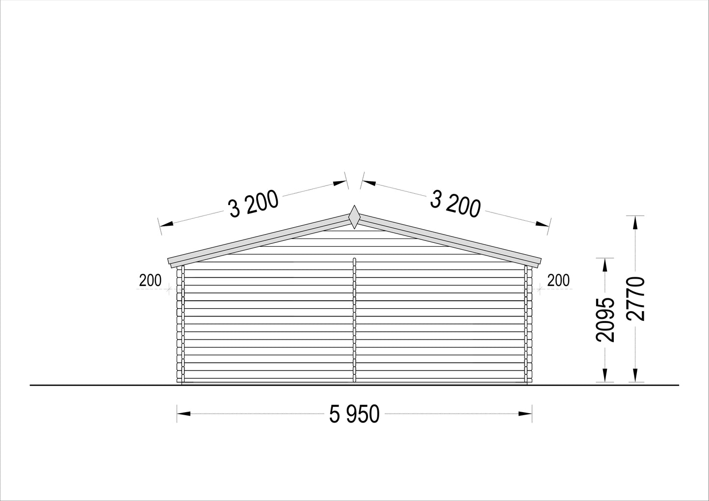 GARAJE DOBLE + CARPORT
