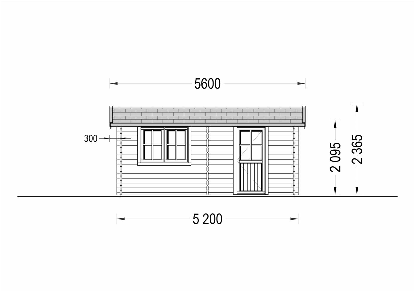 SINGLE GARAGE 3.2X5.2