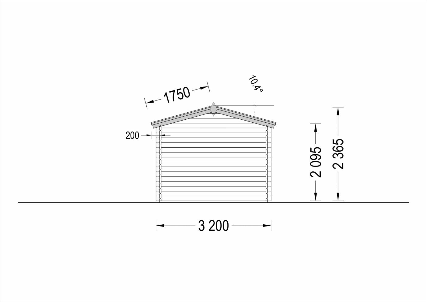 SINGLE GARAGE 3.2X5.2