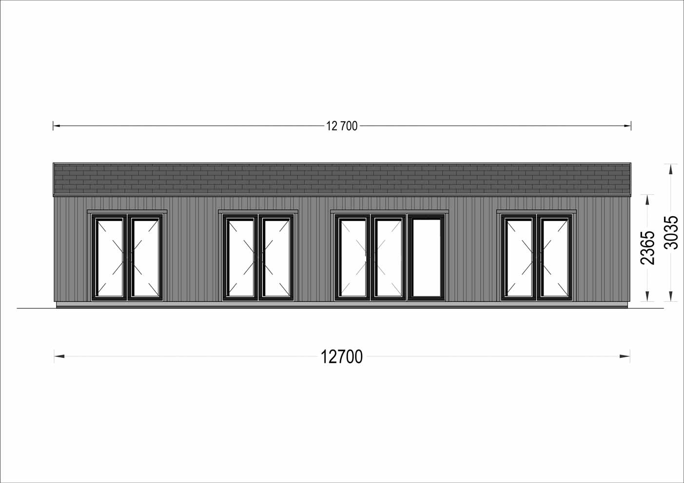  plano trasero casa de madera PINKMAN